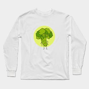 Cute Broccoli T-Shirt Long Sleeve T-Shirt